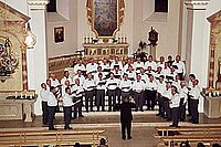 MGV Concordia beim Konzert in der katholischen Pfarrkirche Sankt Peter und Paul in Edesheim