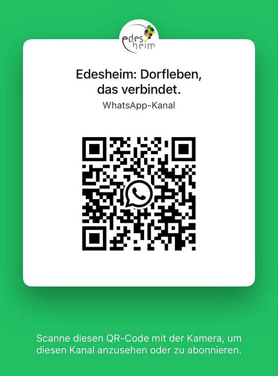 Neu: Edesheimer Whatsapp-Kanal und Heimatpost